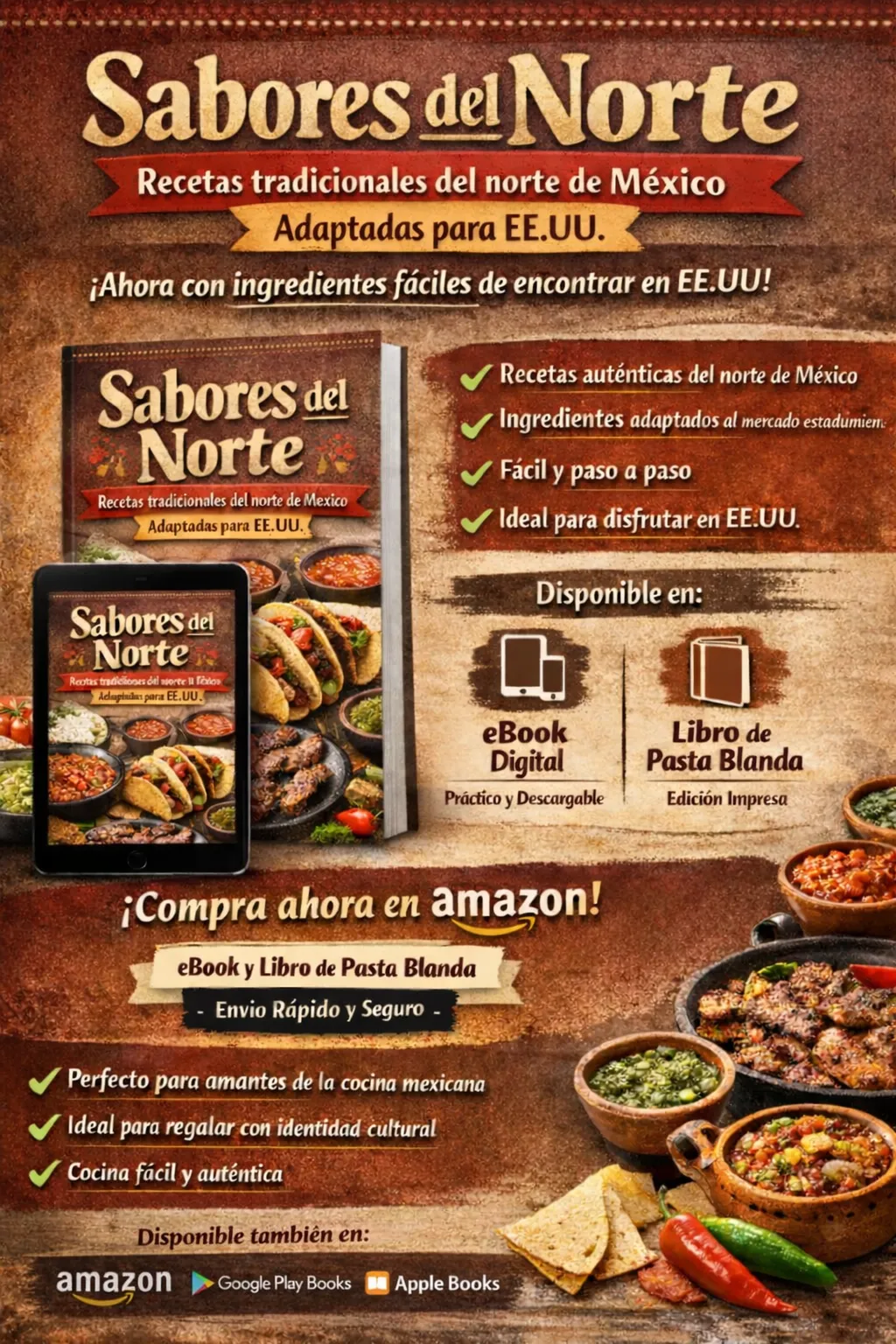 Portada Sabores del Norte - Edición de Lujo